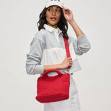 Sky's The Limit Small Sustainable Crossbody Bag | Red