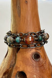 Carter Triple Layer Beaded Bracelet | Natural Stone | Dylan Designs
