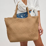 Sky's The Limit Eco Tote Bag | Medium Recycled Laced-Up Tote
