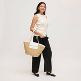 Landon Tote – Natural White
