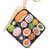 Bento Box Embellished Bag Charm – Multi