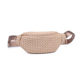 Aim High Woven Neoprene Belt Bag Fanny Pack Sling Bag Nude