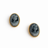 Magnetic Cameo Brooch Set - Vintage Scarf Pin (Set of 2)