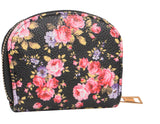 Rebecca & Rifka Round Floral Accordion Wallet