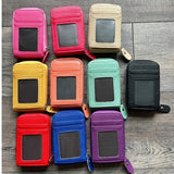 Accordion Style Card ID Wallet Dark Pink