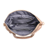 Lanya Quilted Nylon Travel Tote in Natural