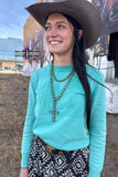 Cowgirl Cross Necklace | Western Statement Jewelry
