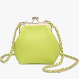 Cleo Coin Pouch Crossbody Clutch Avocado Green