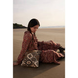 Ayita Canyon Backpack – Upcycled Tribal Rug & Leather | Myra Bag