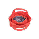 Sky's The Limit Small Sustainable Crossbody Bag | Coral