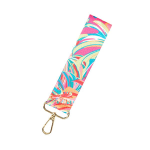 Lets Get Tropical Colorful Wristlet Strap