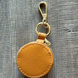 Jewelry Holder Keychain Purse Charm Brown