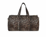 Animal Printed Leopard Weekender Travel Duffel Bag