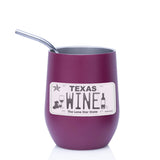 Texas Wine Country Waterproof License Plate Sticker