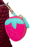 Strawberry Coin Purse & Bag Charm Keychain