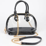 Clear PVC Top Handle Zip Bag – Stadium Approved