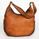 American Darling Eleanor Leather & Saddle Blanket Hobo Bag