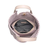 Zenith Zen Nude Hand-Woven Knot Tote with Zip Pouch