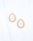 Boonville Pearl Drop Earrings – Cream