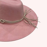 Handwoven Macramé Boho Western Hat Band, Adjustable