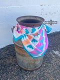 Pastel Paradise Western Southwestern Wild Rag Scarf Accent