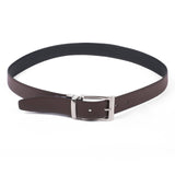 Men's Genuine Leather Reversible Dress Belt | Black & Brown