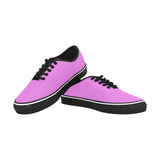 Womens Sneakers, Purple Lavender Canvas Skate Shoes