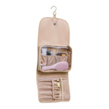 Joan & David Diagonal Quilted Hanging Toiletry Case