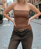 Western Cow Print Leather Belt - Calf Hair Belt with Gold Buckle