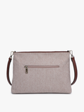 Felicity Aztec Embroidered Crossbody Bag | Taupe & Mint