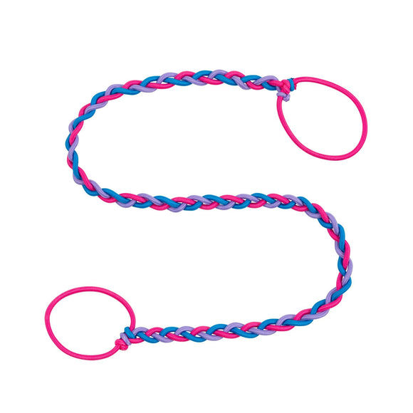 Rip Tie Tangle Free Hair Tie Sunset Pink Purple Blue