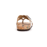 MUK LUKS Women's Tanner Terra Turf Sandal | Cushioned Buckle Sandal
