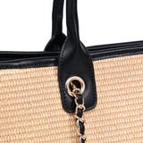 Jaxon Tote – Natural Black
