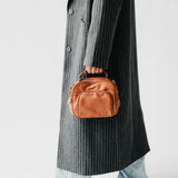 Nisha Nylon Crossbody Bag | Lightweight | Brown