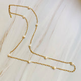 Freshwater Pearl Long Chain Necklace
