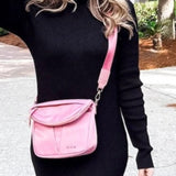 Tilly Nylon Crossbody Bag Rose Pink