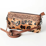 American Darling Becca Croco Leather Crossbody Bag – Hand-Tooled Western