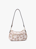 Asia Floral Shoulder Bag Taupe