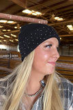 Black Shine Bright Beanie