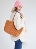 Shiraleah Jody Tote Bag — Tan