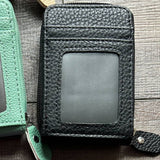 Accordion Style Card ID Wallet Hot Pink