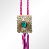 LC-ADJW101 Braided Genuine Leather Jewelry Necklace: ADJW101E