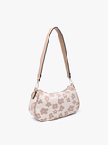 Asia Floral Shoulder Bag Taupe