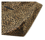 Leopard Print Oversized Hobo Tote Bag