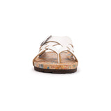 MUK LUKS Women's Tanner Terra Turf Sandal | Cushioned Buckle Sandal