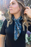 Small Huxley Western Southwestern Wild Rag Scarf Accent