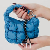 Rylyn Mini Puffer Bag Charm Blue