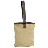 Pink Printed Design Double Wine Bag With Cowhide Star