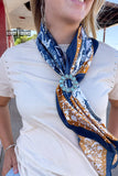 Panhandle Circle Wild Rag Scarf Slide Ring Tee Clip