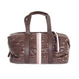 Puffer Weekender Duffle Bag – Cocoa Brown